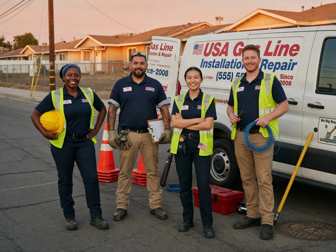 Gas Line Installation company in Audubon, MN